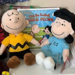❤️Charlie Brown and Lucy  Set with Book